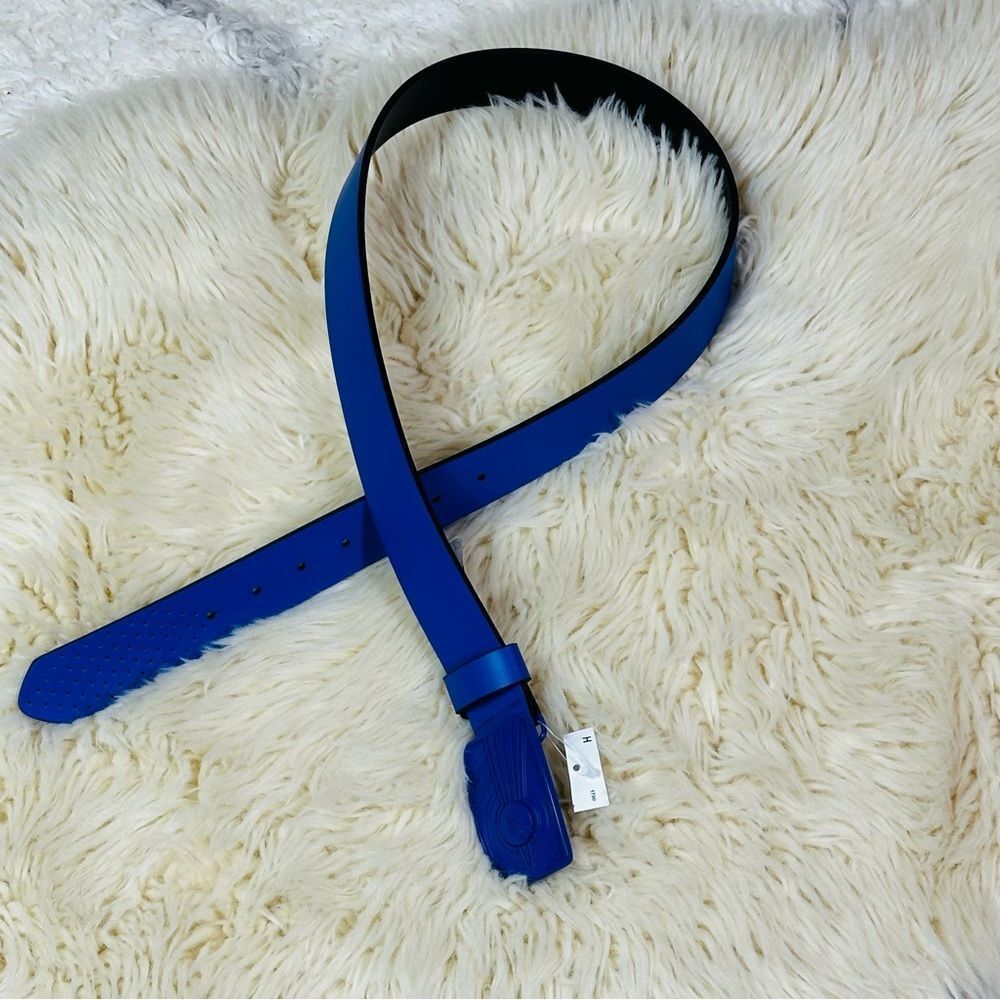 Nike Black Synthetic Leather Belt